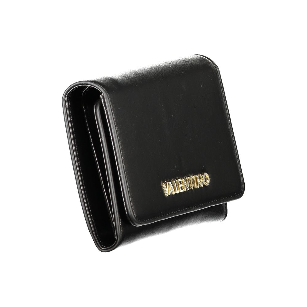 Nero Polyurethane Woman Wallet