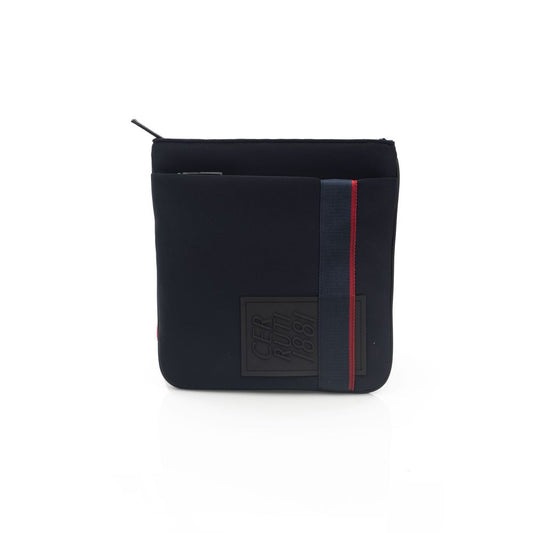 Blue Polyester Women Crossbody Bag