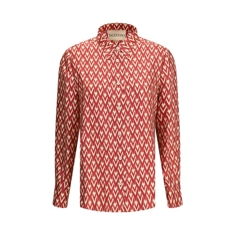 Multicolor Silk Pattern Shirt