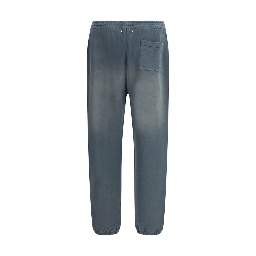 Black Cotton Athletic Pants