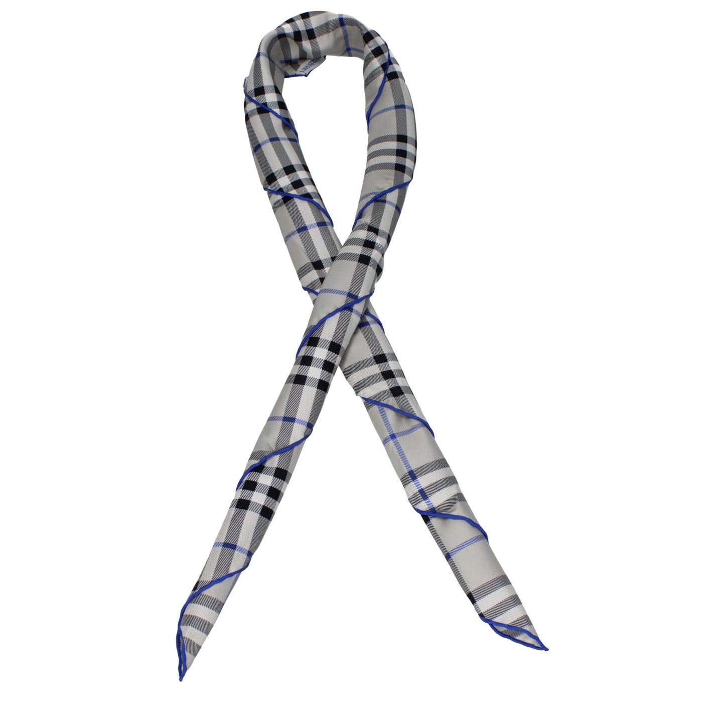 Gray Silk Foulard