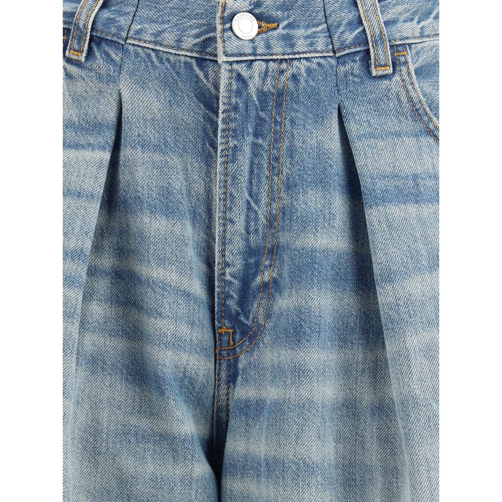 Blue Cotton Jeans Denim