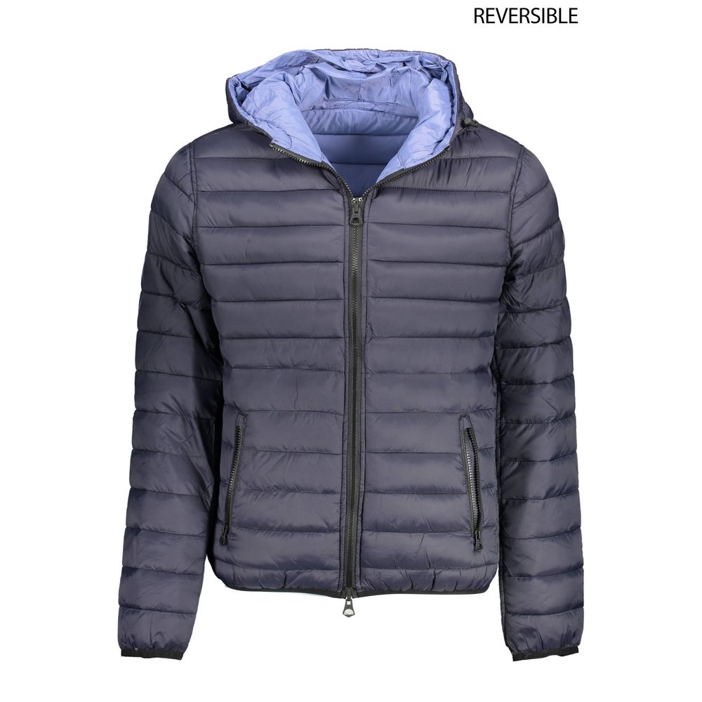 Navy Nylon Men's Jacket
