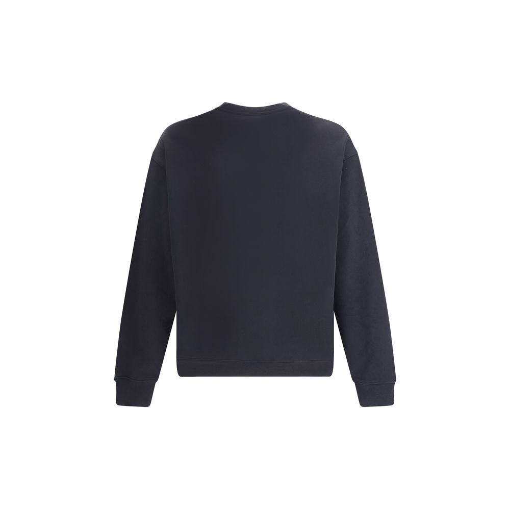 Black Cotton Sweatshirt