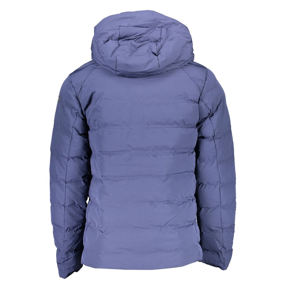 Blu Poliammide Men's Jacket