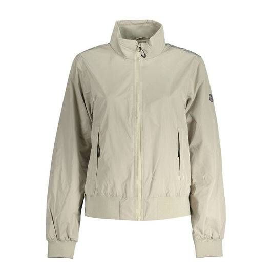 Grigio Polyester Women Jacket