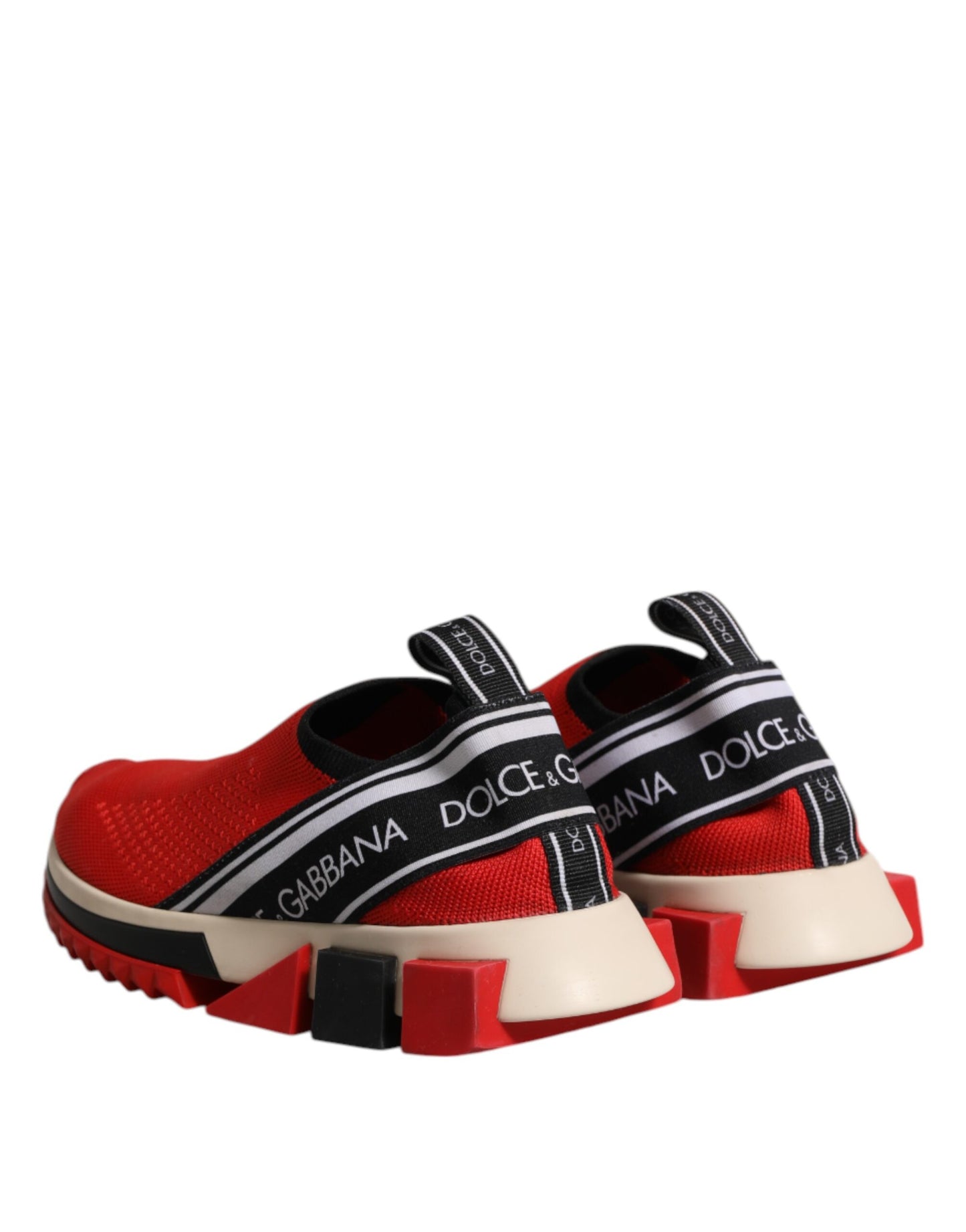 Red Sorrento Slip On Low Top Sneakers Shoes