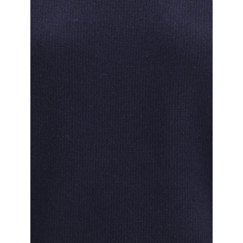 Blue Wool Sweatshirt