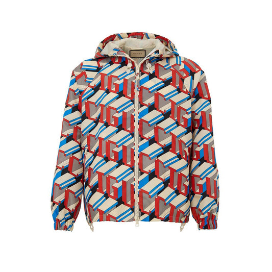 Multicolor Polyamide Shell Jacket