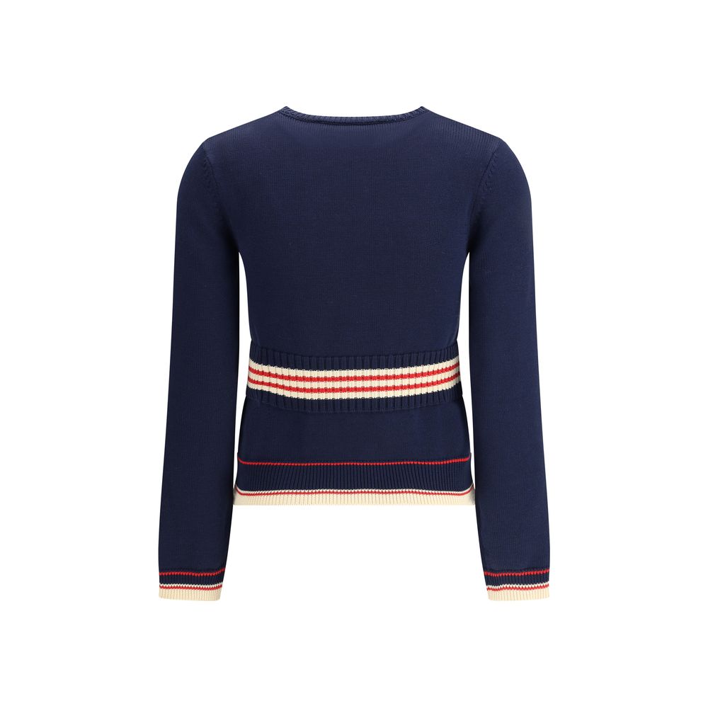 Blue Cotton Sweatshirt