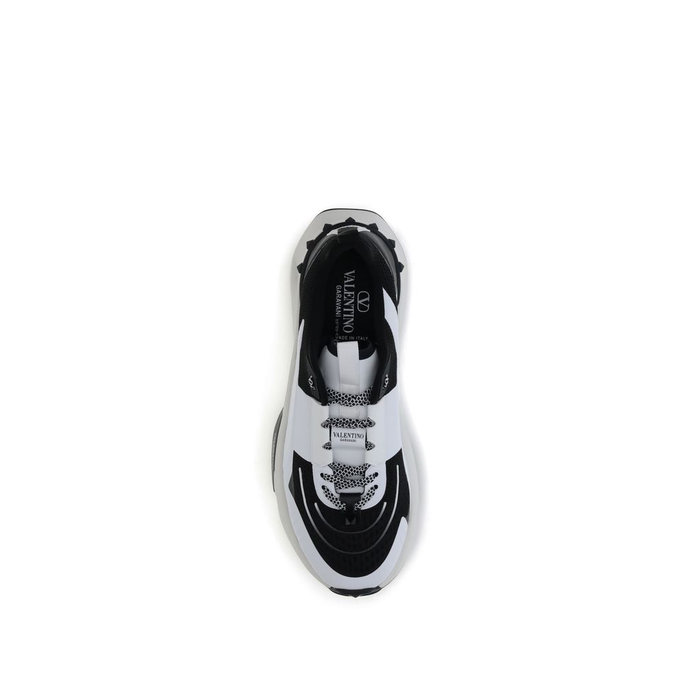 Multicolor Polyester Athletic Sneakers