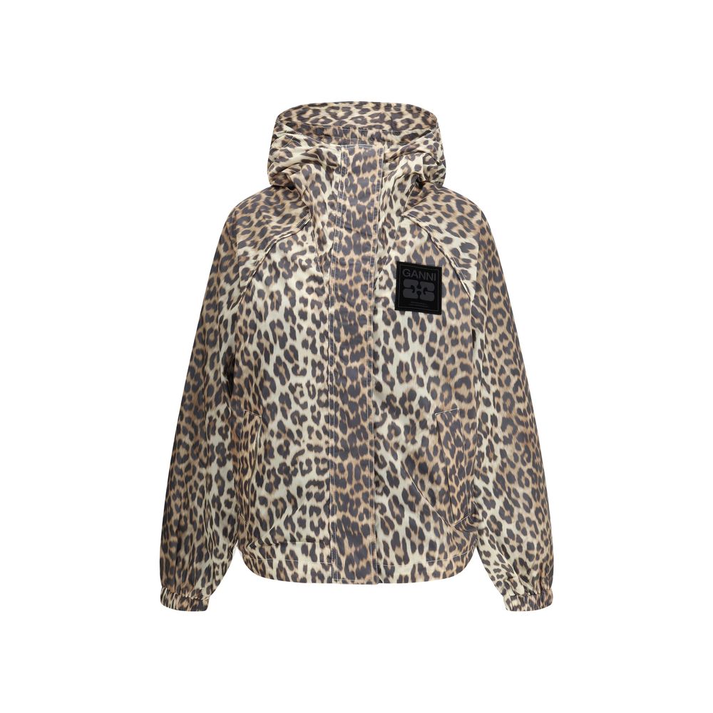 Multicolor Nylon Rain Coat