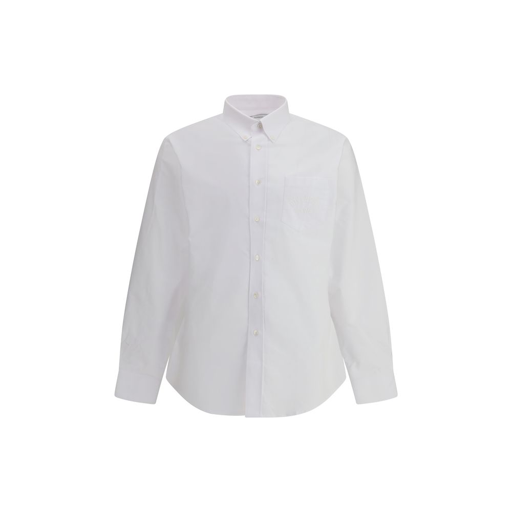 White Cotton Dress Shirt