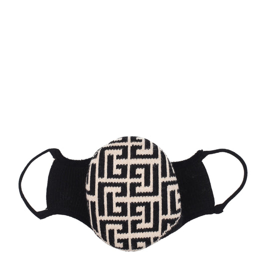 Beige Cotton Facemask