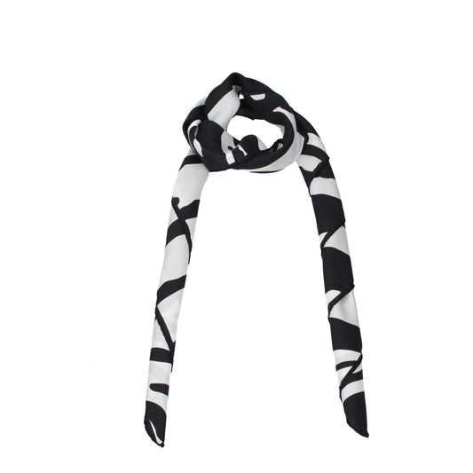 Black Silk Foulard