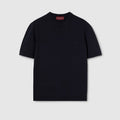 Gucci T-shirt in seta e cotone con ricamo