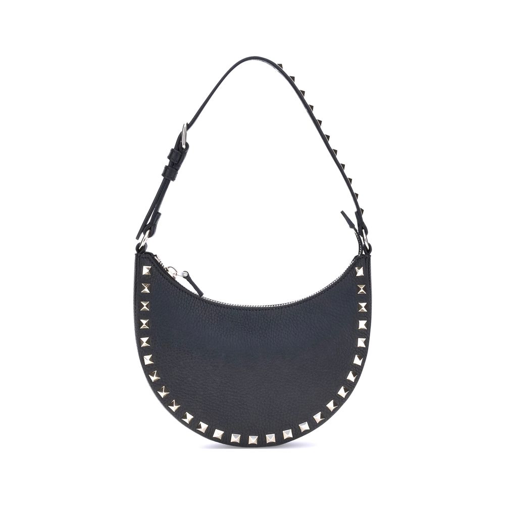 Black Calf Leather Bos Taurus Shoulder Bag