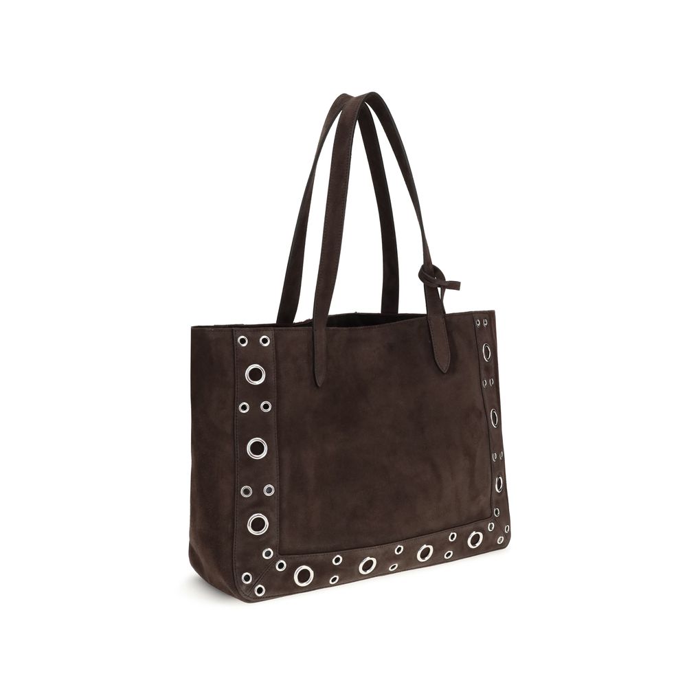 Brown Calf Leather Bos Taurus Shoulder Bag