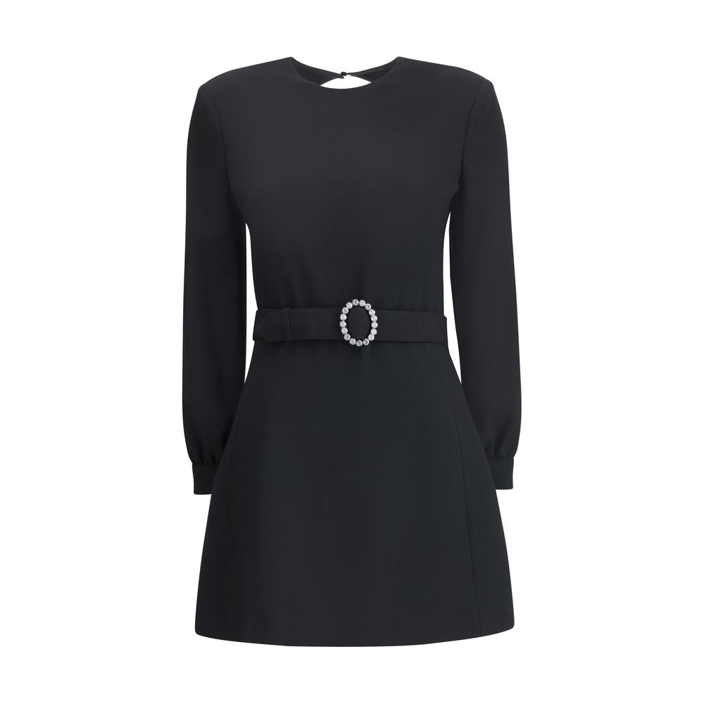 Black Viscose Cocktail Dress