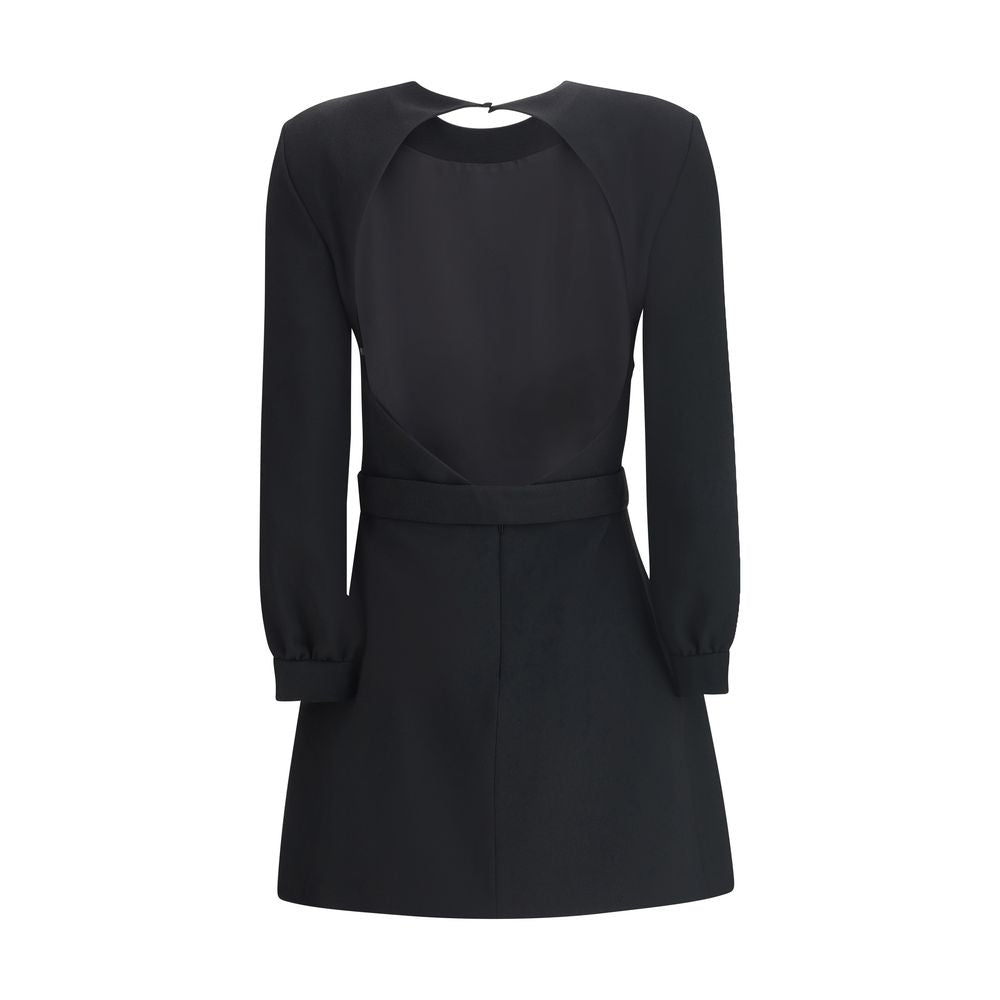 Black Viscose Cocktail Dress