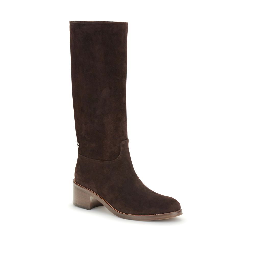 Brown Leather Boots