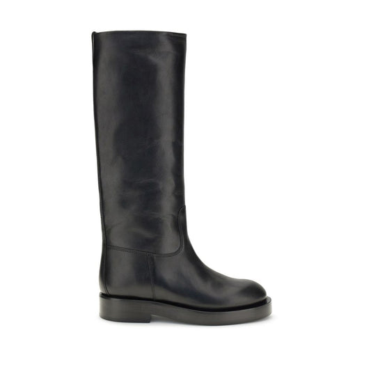 Black Leather Boots