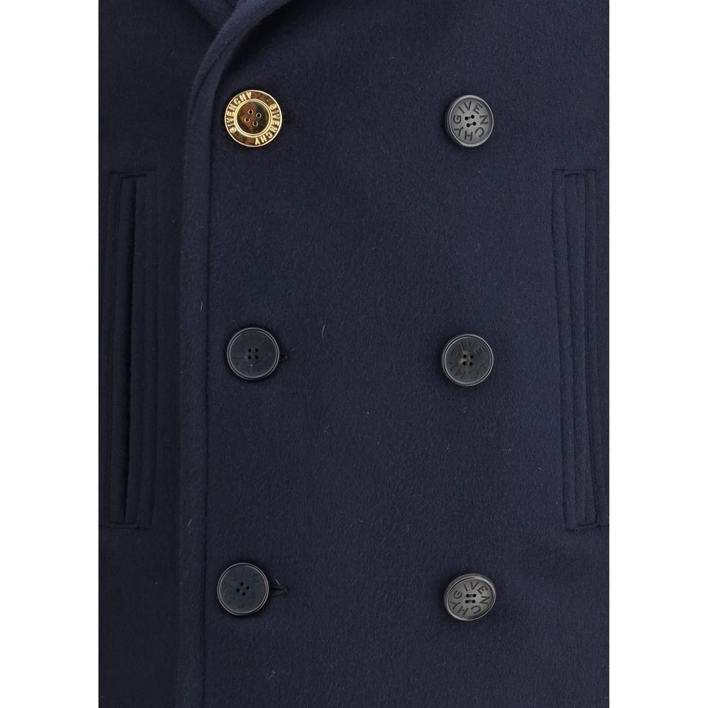Blue Wool Coat