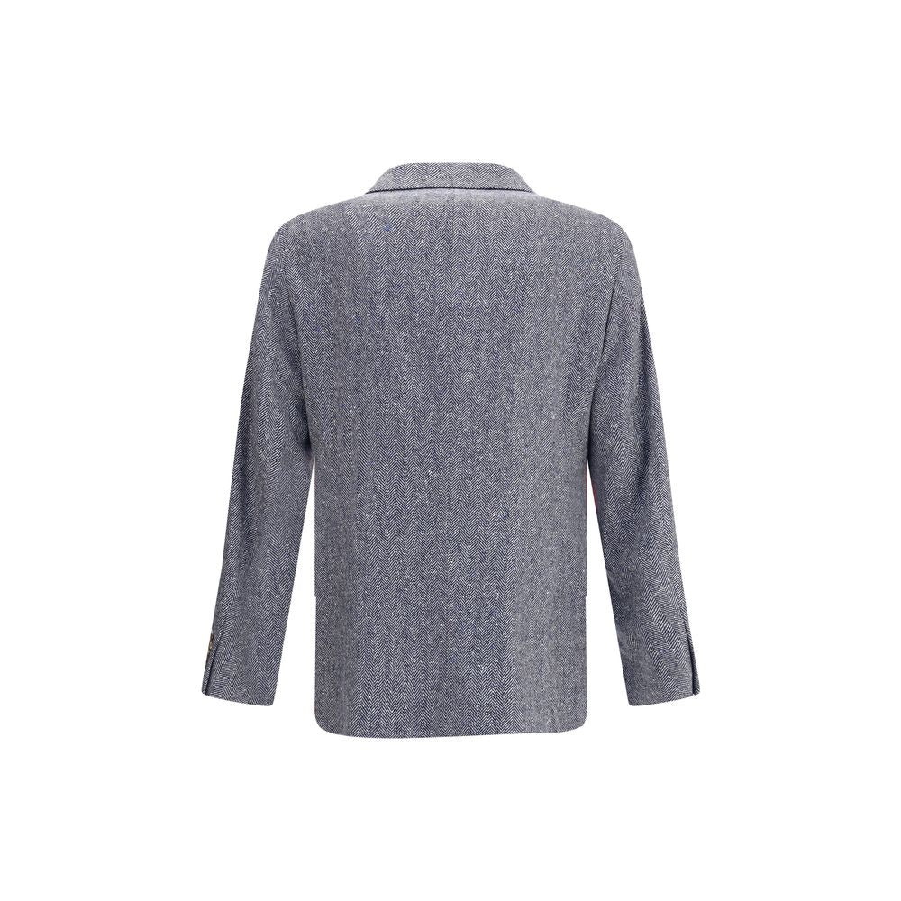 Blue Wool Blazer