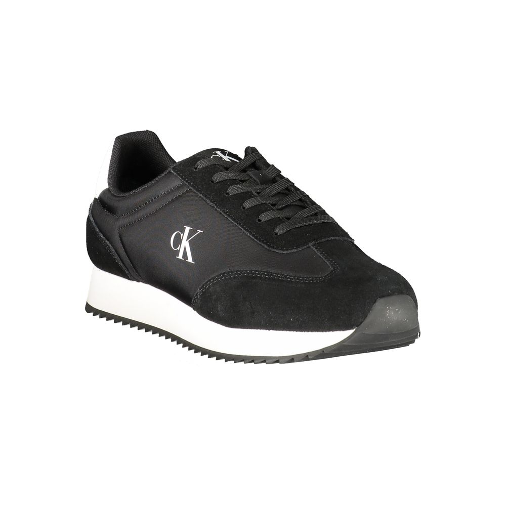 Nero Poliuretano Men Sneaker