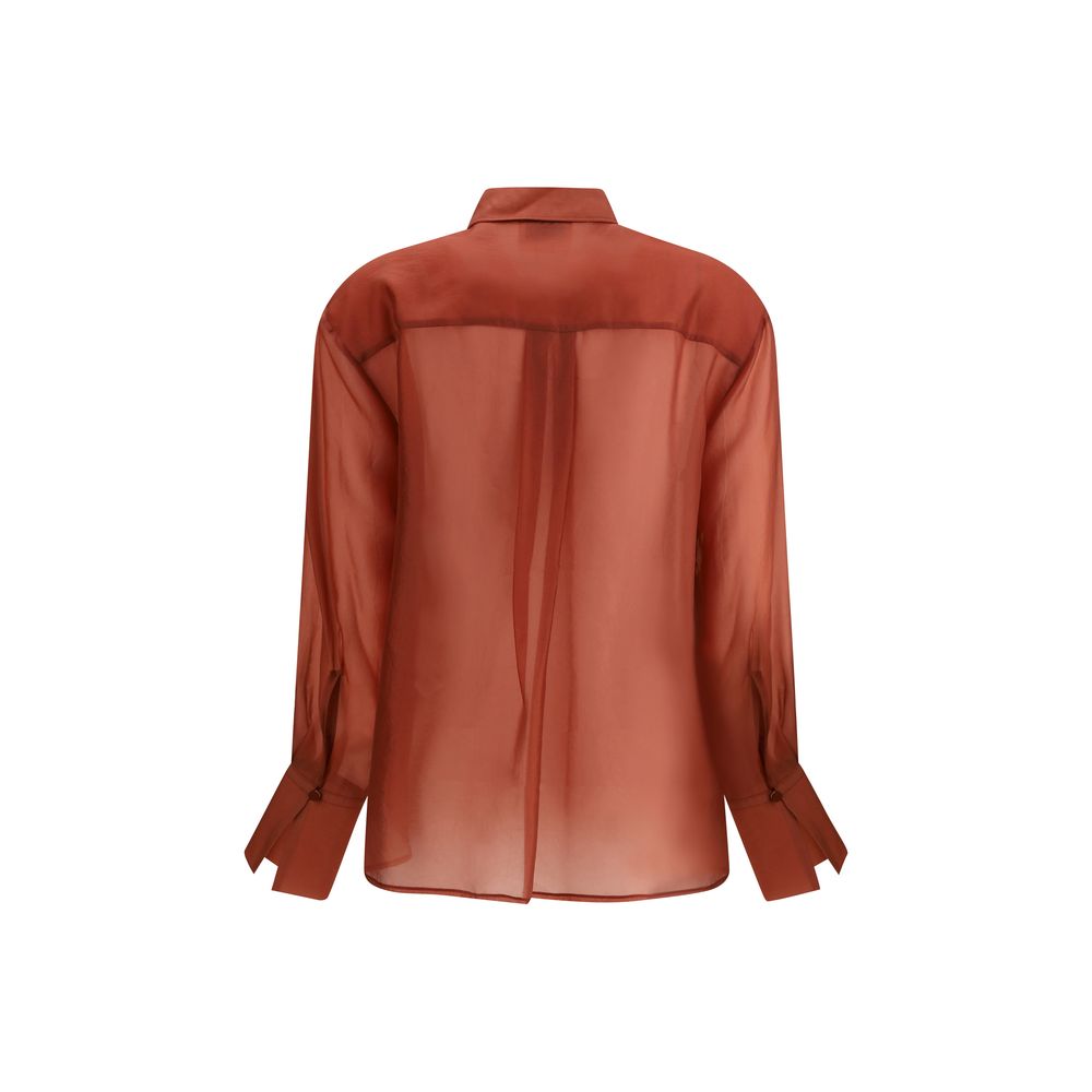 Orange Copper Blouse