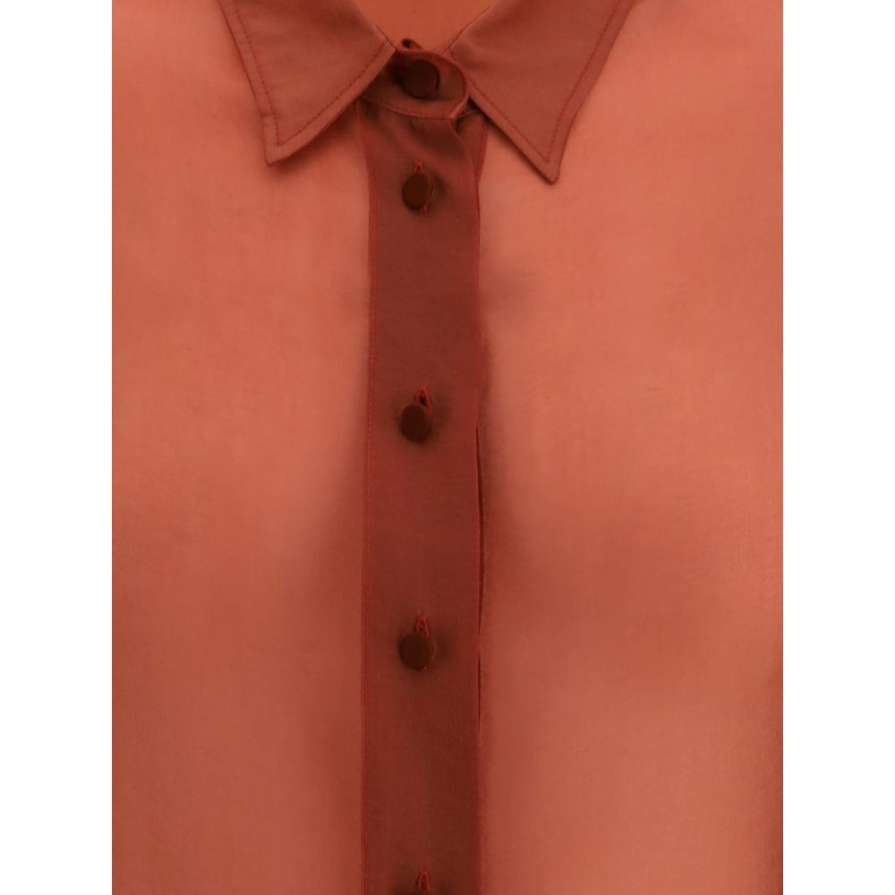 Orange Copper Blouse