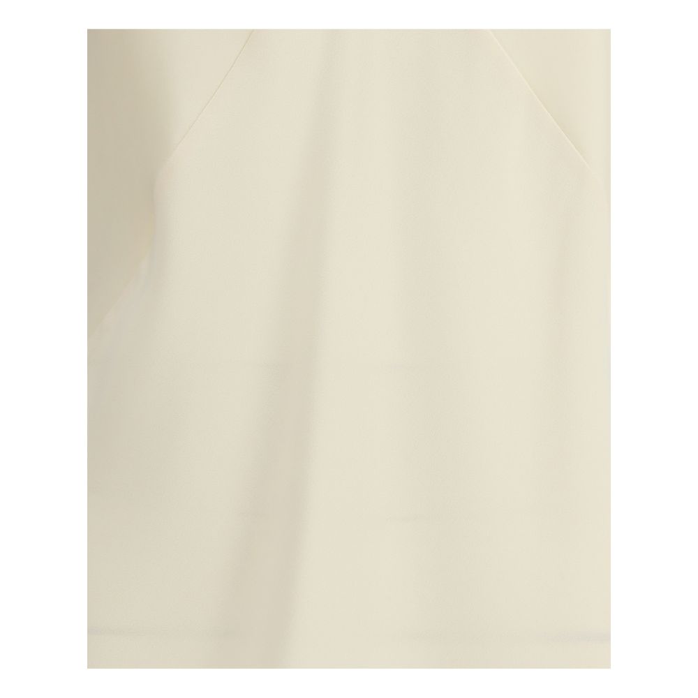 Beige Acetate Top