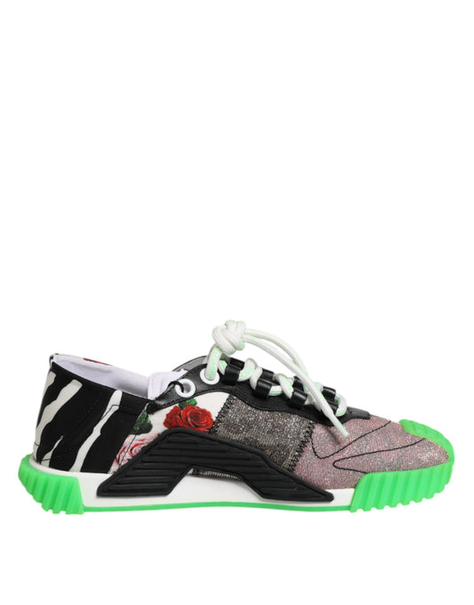 Multicor DG Logo Leopard Cherry Sneaker Shoes