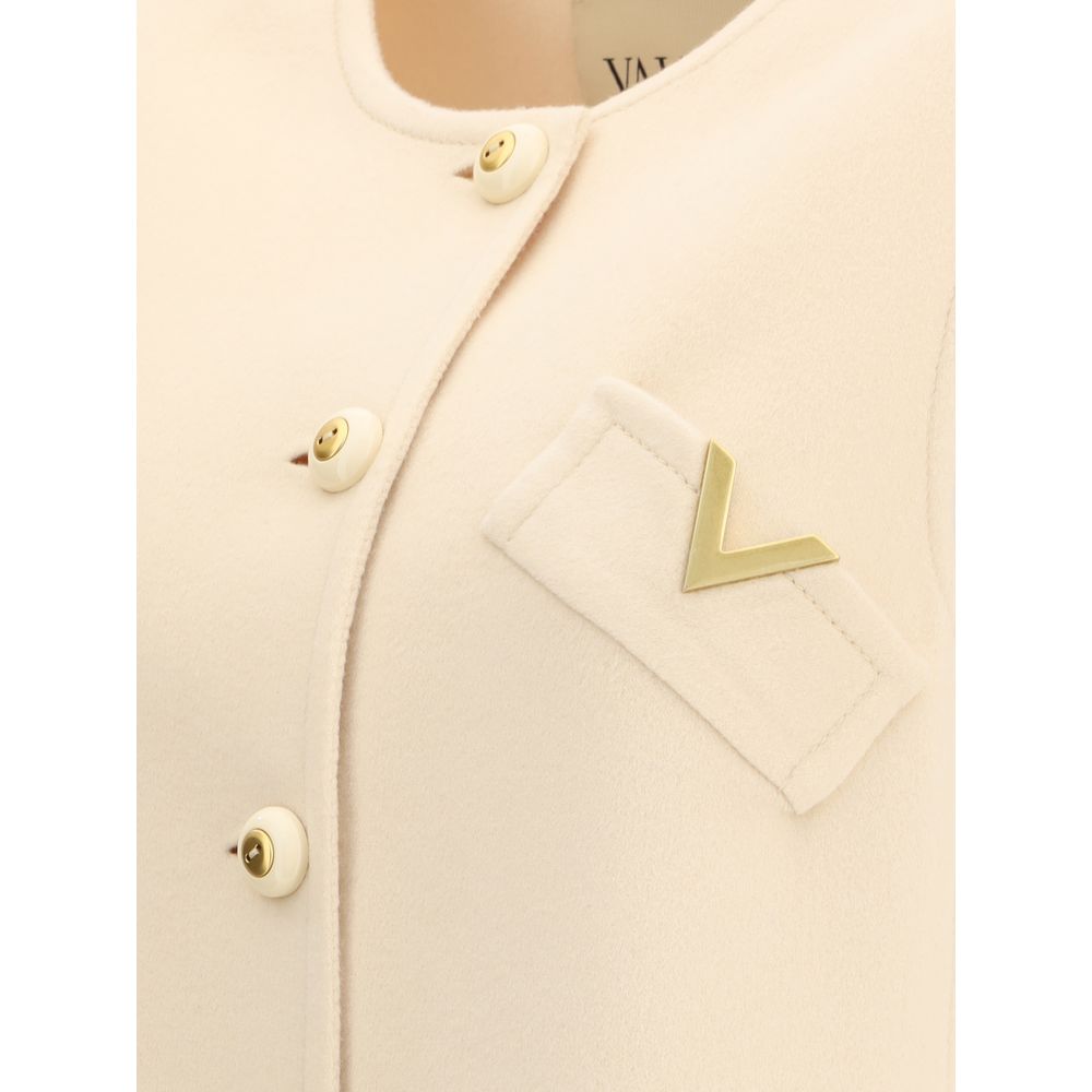 Beige Fleece Wool Casual Dress