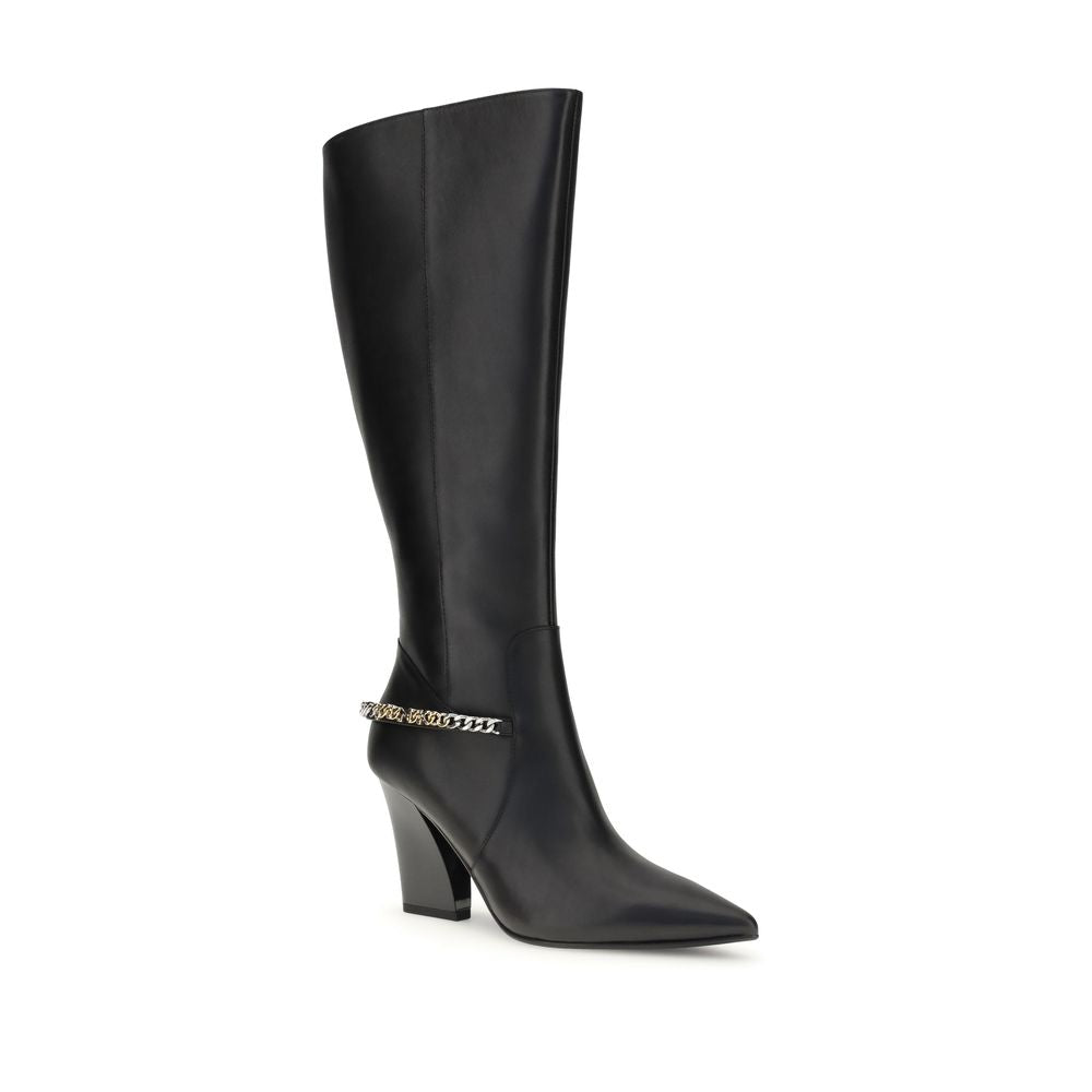 Black Nylon Boots