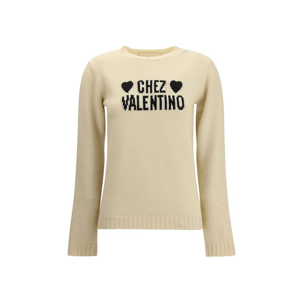 Beige Fleece Wool Sweatshirt