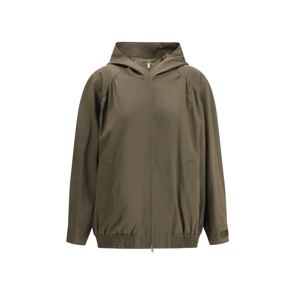 Bicolor Polyester Bomber