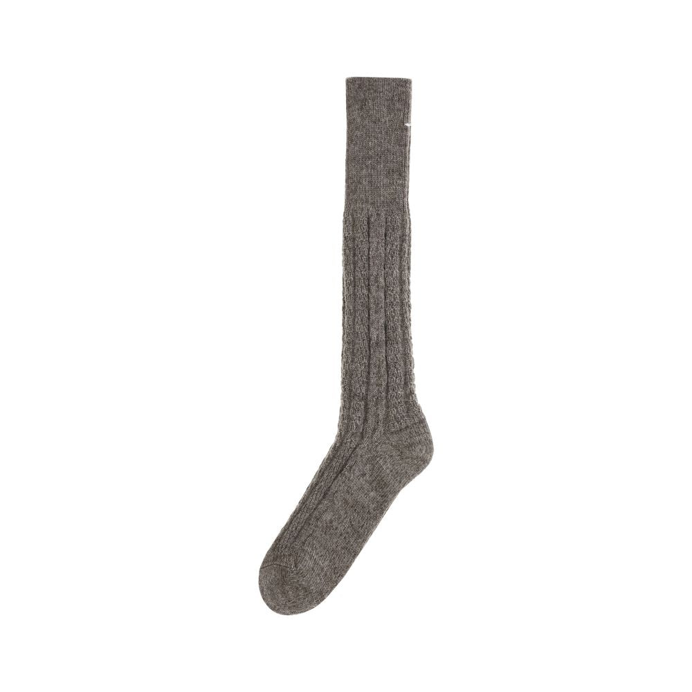 Brown Wool Socks