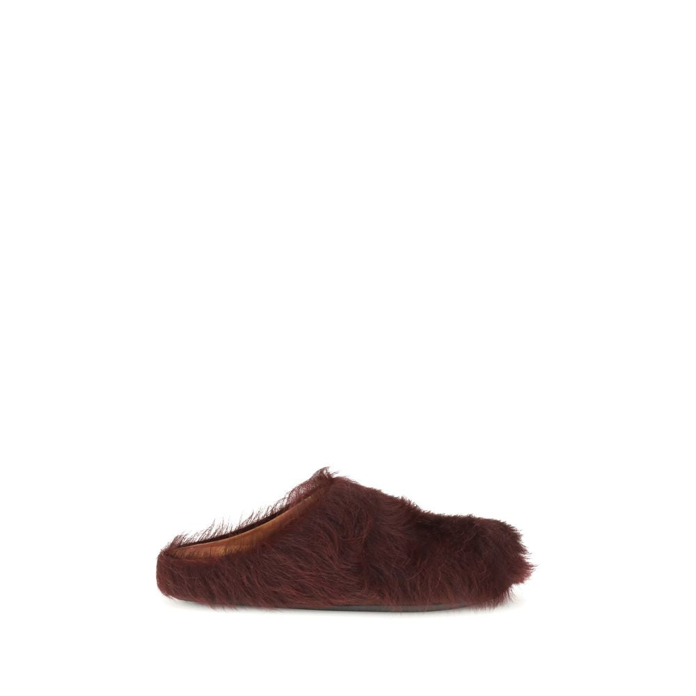 Multicolor Leather Mules