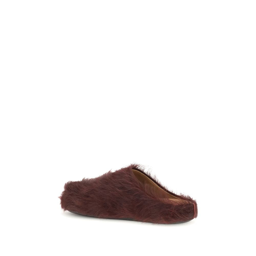 Multicolor Leather Mules