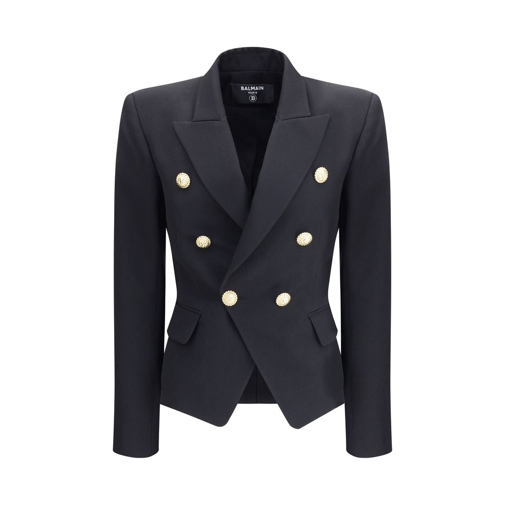 Black Wool Blazer