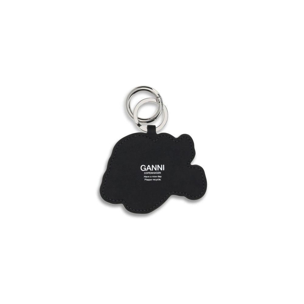 Multicolor Recycled Leather Keychain