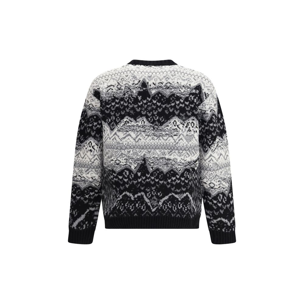 Gray Merino Wool Sweatshirt