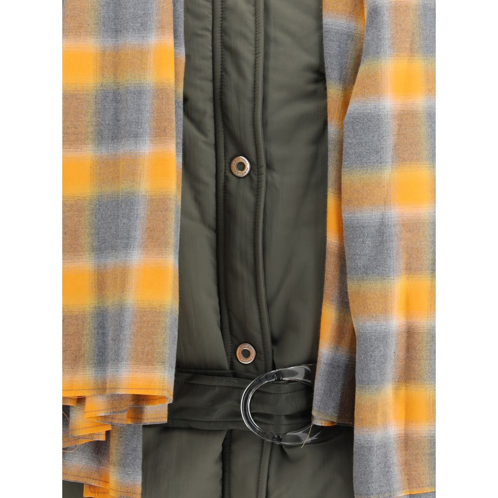 Bicolor Polyamide Shell Jacket