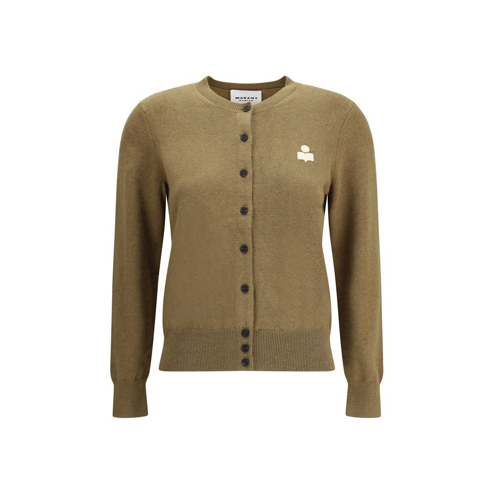 Bicolor Cotton Cardigan
