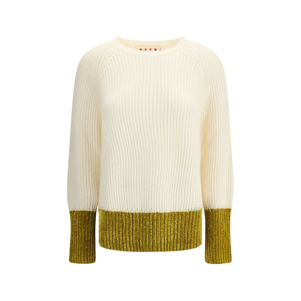 Multicolor Fleece Wool Sweatshirt