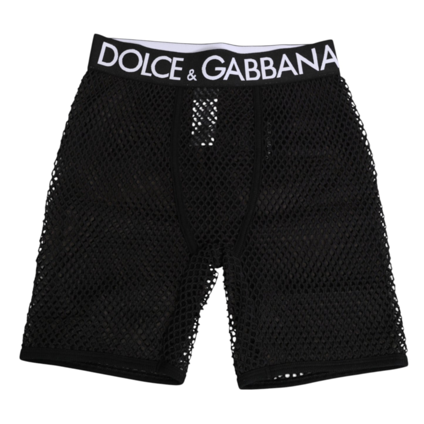 Black Cotton Logo Shorts Midi Trouser Underwear