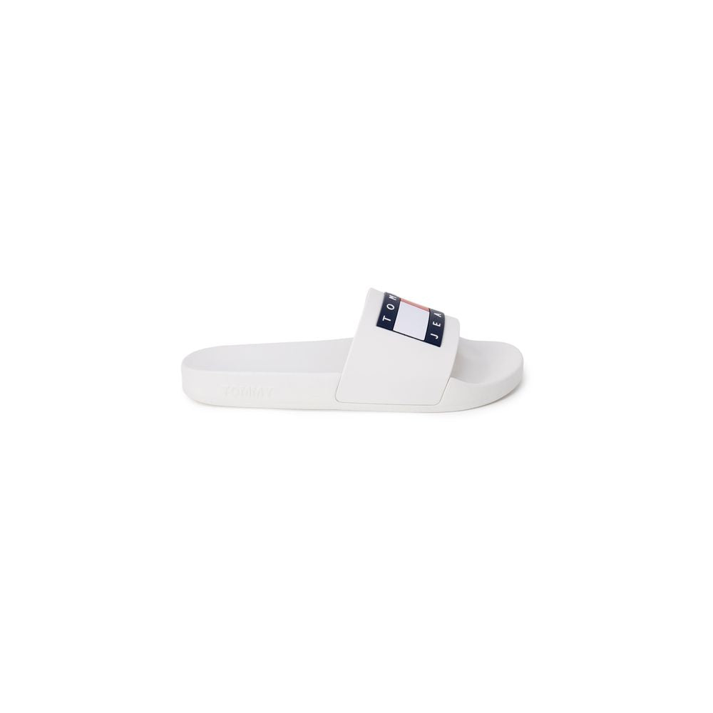 White Polyethylene Slippers