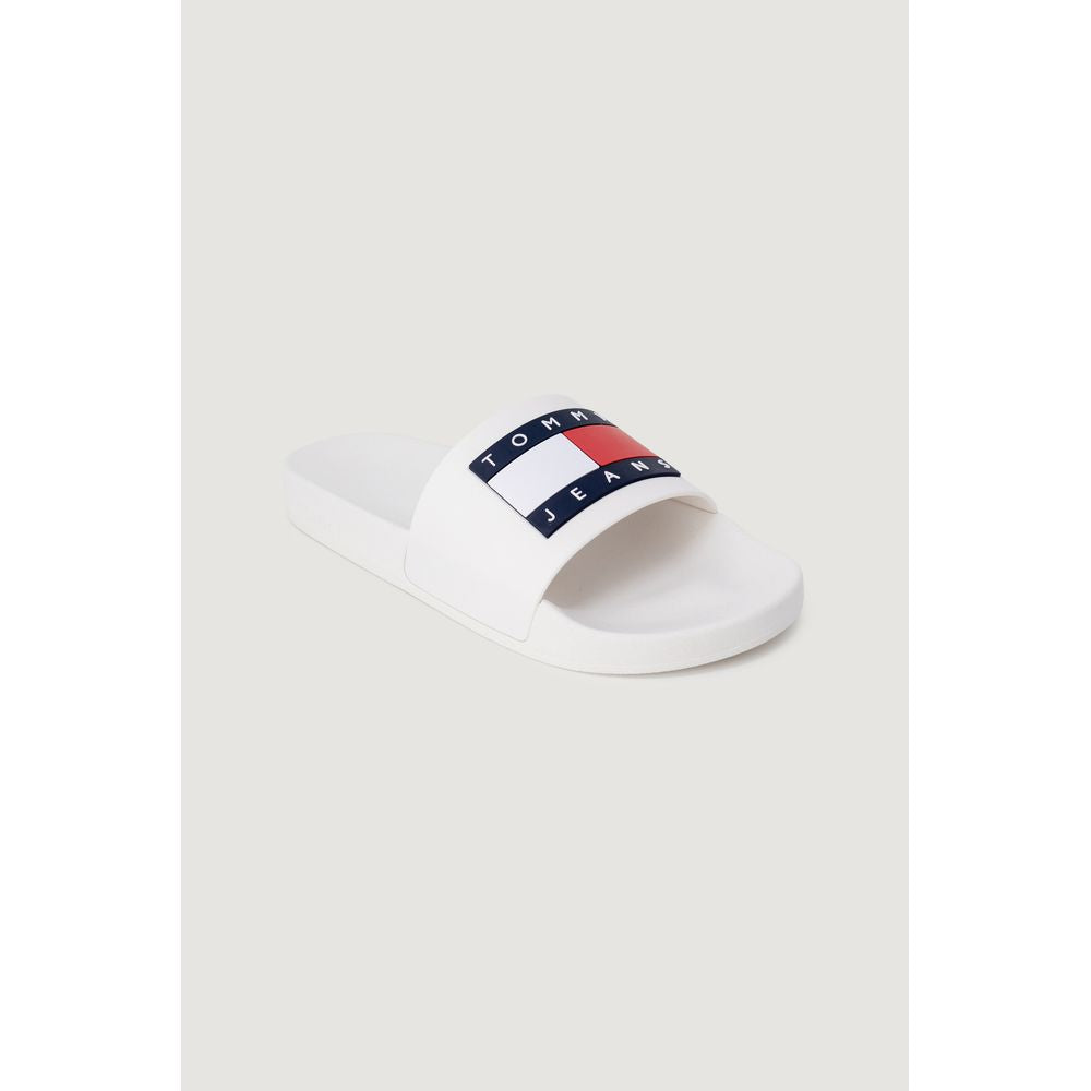 White Polyethylene Slippers