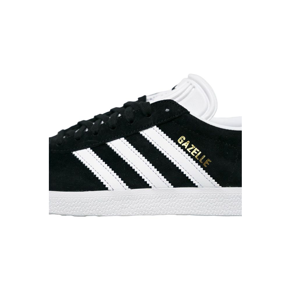 Black Leather Low Top Sneakers